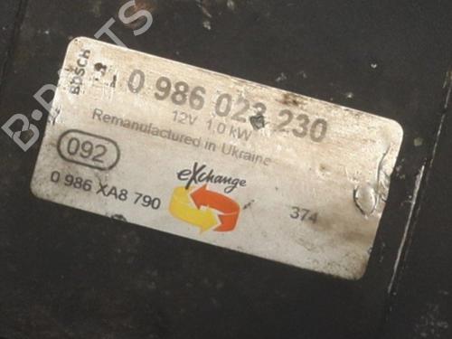 Starter SUZUKI SWIFT III (MZ, EZ) 1.3 (RS413, ZC11S) | BP33457759M8  - Image 5