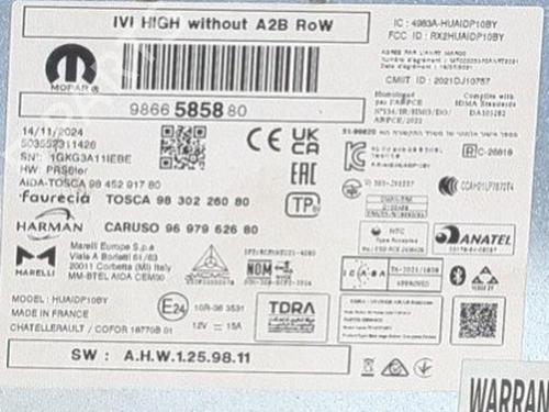Radio CITROËN C4 III (BA_, BB_, BC_) 1.5 BlueHDi 130 (BBYHZB) | BP37750353E6 - Image 7