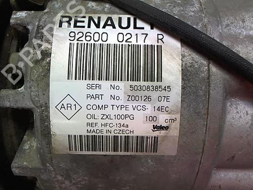 Used AC compressor AC compressor RENAULT CLIO IV (BH_) 0.9 TCe 90 (BHNF, BHMA, BHMH, BHJK, BHJR) (90 hp) 23050876 23050876