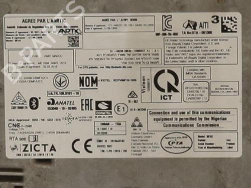 Radio MERCEDES-BENZ SPRINTER 5-t Platform/Chassis (B907) 516 CDI (907.153, 907.155, 907.253, 907.255) | BP36464003E6 - Image 3