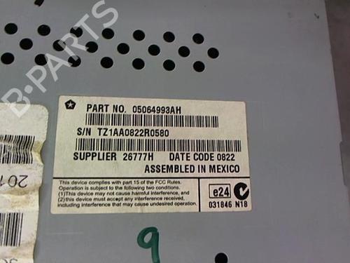Radio FIAT FREEMONT (345_) 2.0 JTD | BP23840171E6 - Image 3