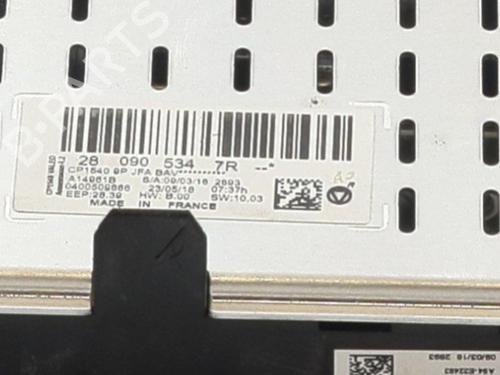 Used Display monitor Display monitor RENAULT SCÉNIC IV (J9_) [2016-2022] 33566946 33566946