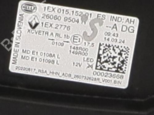 Left headlight RENAULT ESPACE VI (RHN) E-TECH 200 Hybrid | BP23052868C28 - Image 6