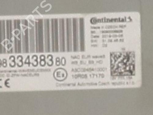 Used Radio Radio DS DS 7 Crossback (J4_, JR_, JC_) 1.5 BlueHDi 130 (JCYHZJ, JCYHZR) (130 hp) 31306714 31306714