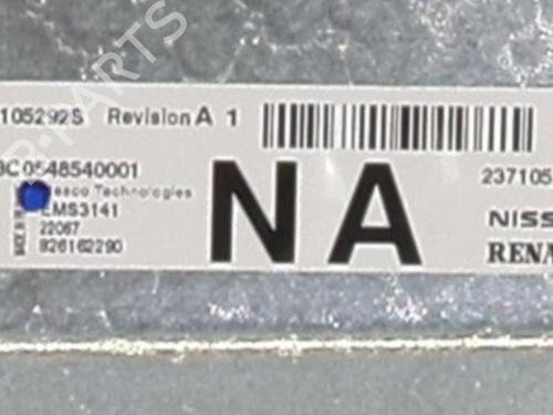 Engine control unit (ECU) RENAULT TWINGO III (BCM_, BCA_) 1.0 SCe 65 (BCMJ) | BP37637188M57 - Image 3