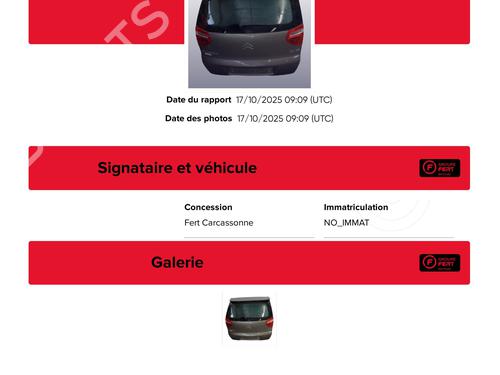Bakluke CC/Kombi-Kupé CITROËN C4 Picasso I MPV (UD_) 1.6 HDi | BP29599000C6 