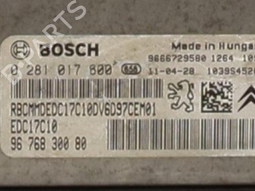 Engine control unit (ECU) CITROËN DS3 (SA_) 1.6 HDi 90 | BP34373562M57  - Image 5