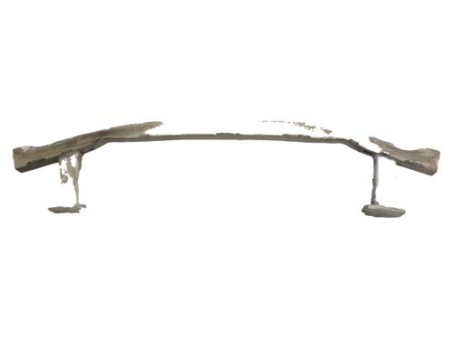 Used Front bumper reinforcement Front bumper reinforcement 37200809 37200809