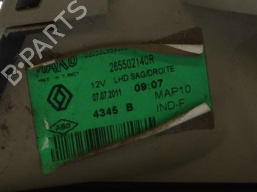 Used Right taillight Right taillight RENAULT FLUENCE (L3_) 1.5 dCi (L30D, L30L, L306, L33F, L33L, L33M, L33V, L33W) (110 hp) 36345822 36345822