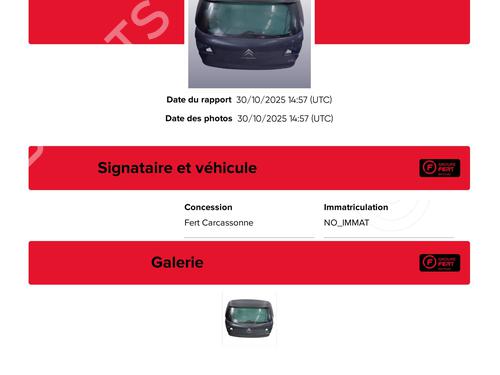 Bakluke CC/Kombi-Kupé CITROËN C4 II (NC_) 1.6 HDi 90 | BP29978700C6