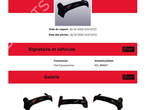 Rear bumper PEUGEOT 5008 (0U_, 0E_) 1.6 HDi | BP31160060C8