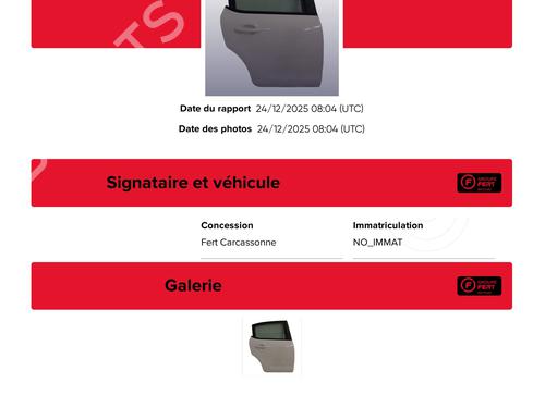 Right rear door CITROËN C3 III Van (SX_, SY_) BlueHDi 100 | BP31146419C5