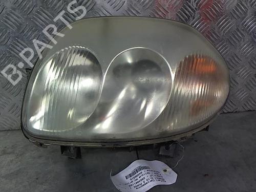 Used Left headlight RENAULT CLIO II (BB_, CB_) 1.4 16V (B/CB0P, BB13) (98 hp) 23839240