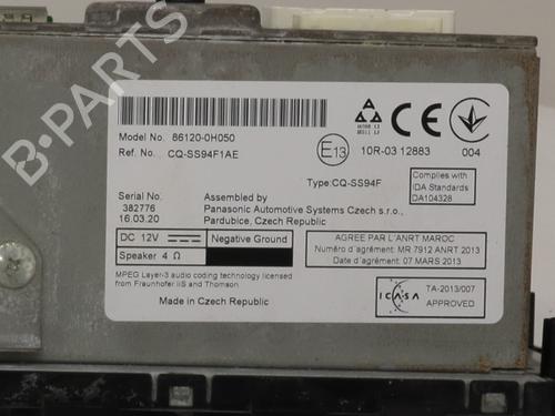 Radio PEUGEOT 108 1.0 VTi 72 | BP23839260E6 - Image 6