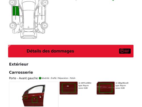 Left front door PEUGEOT 208 II (UB_, UP_, UW_, UJ_) e-208 | BP31038814C2 