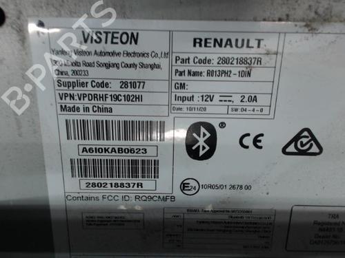 Radio RENAULT TWINGO III (BCM_, BCA_) 1.0 SCe 65 (BCMJ) | BP30357864E6