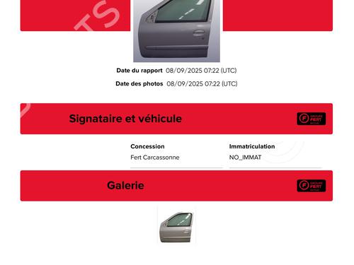 Left front door RENAULT CLIO II (BB_, CB_) 1.5 dCi (B/CB3M) | BP28538049C2 