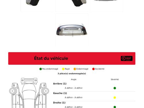 Rear bumper FORD KUGA II (DM2) 2.0 TDCi 4x4 | BP31191608C8