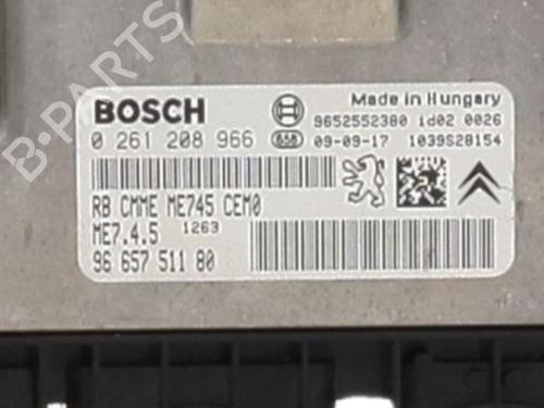 Engine control unit (ECU) PEUGEOT 1007 (KM_) 1.6 16V | BP37663577M57 - Image 5