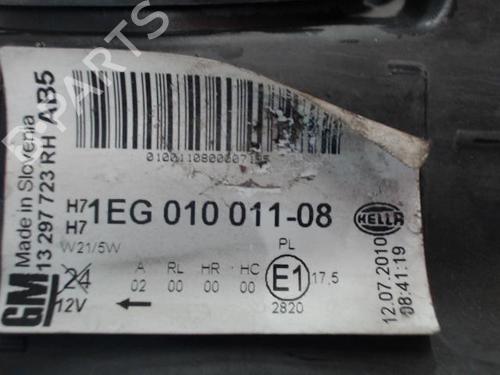 Right headlight OPEL ASTRA J (P10) 1.4 Turbo (68) | BP26603318C29 - Image 3