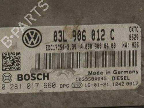Used Engine control unit (ECU) Engine control unit (ECU) VW CRAFTER 30-50 Van (2E_) 2.0 TDI (136 hp) 36366624 36366624