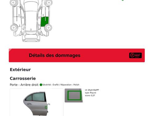 Dør høyre bak MERCEDES-BENZ E-CLASS (W211) E 280 CDI (211.020) | BP28353699C5 