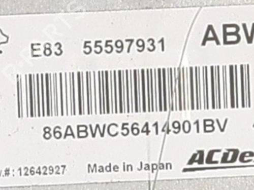 engine-control-unit-ecu-opel-corsa-d-s07-2006-2007-2008-2009-2010-2011-2012-2013-2014-2015-34107483 main image