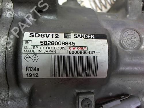 Used AC compressor AC compressor RENAULT MODUS / GRAND MODUS (F/JP0_) 1.5 dCi (FP0F, JP0F) (86 hp) 23050605 23050605