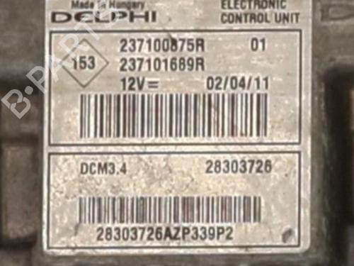 Engine control unit (ECU) RENAULT CLIO III (BR0/1, CR0/1) 1.5 dCi | BP37164882M57 - Image 3