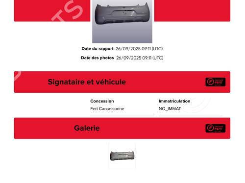 Rear bumper PEUGEOT 108 1.0 VTi 72 | BP29206259C8 