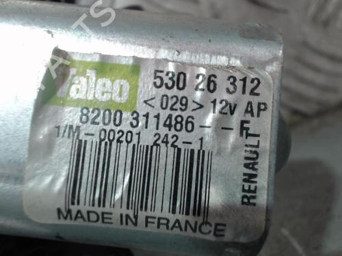 Used Rear wiper motor Rear wiper motor RENAULT CLIO III (BR0/1, CR0/1) 1.2 16V Hi-Flex (BR1U, CR1U) (75 hp) 30618335 30618335