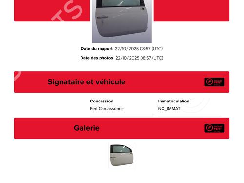 Right front door FIAT 500 (312_) 1.2 (312AXA1A) | BP29836930C3 