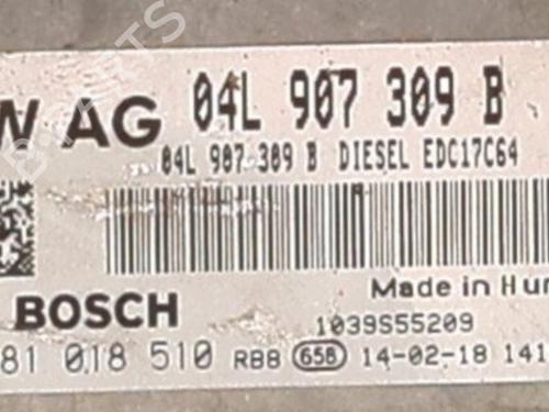 Engine control unit (ECU) VW GOLF VII (5G1, BQ1, BE1, BE2) 1.6 TDI | BP37707028M57 - Image 6