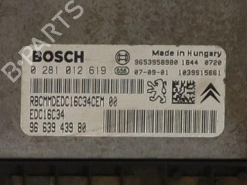 Engine control unit (ECU) PEUGEOT PARTNER MPV (5_, G_) 1.6 HDi 90 | BP37798882M57 - Image 4