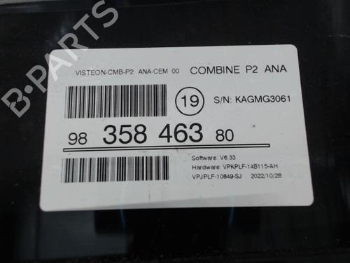 Instrument cluster PEUGEOT 208 II (UB_, UP_, UW_, UJ_) e-208 | BP27701878C47 