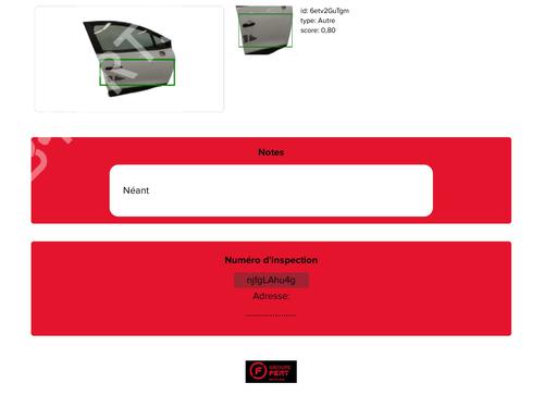 Right front door RENAULT CLIO IV (BH_) 1.5 dCi 75 | BP29151366C3 