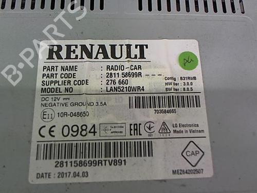 Used Radio Radio RENAULT CLIO IV Grandtour (KH_) 1.5 dCi 75 (75 hp) 23838983 23838983