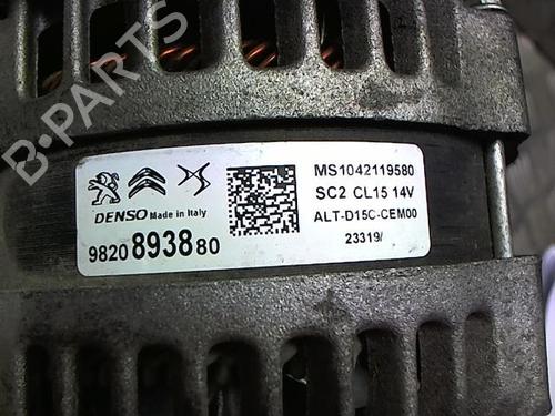 Used Alternator PEUGEOT 308 II (LB_, LP_, LW_, LH_, L3_) 1.5 BlueHDi 130 (131 hp) 23838012