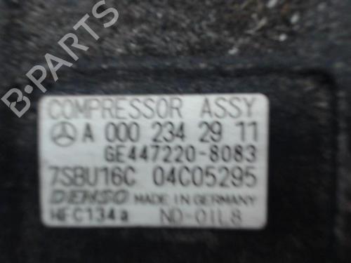 Used AC compressor AC compressor MERCEDES-BENZ SLK (R170) 200 Kompressor (170.444) (163 hp) 29242748 29242748