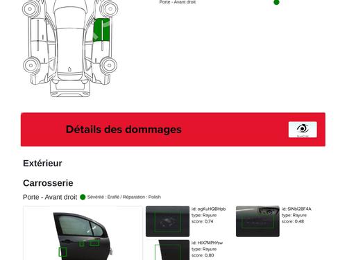 Right front door CITROËN C3 II (SC_) 1.4 HDi 70 (SC8HZC, SC8HR0, SC8HP4) | BP27674232C3