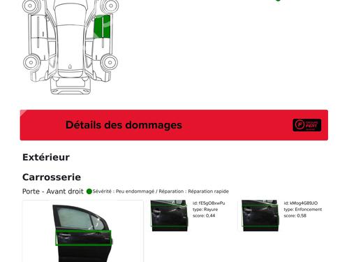 Right front door CITROËN C3 II (SC_) 1.4 HDi 70 (SC8HZC, SC8HR0, SC8HP4) | BP29449616C3 