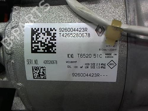 AC compressor RENAULT CAPTUR II (HF_)  | BP23840615M34 