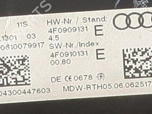 Ignition barrel AUDI A6 C6 (4F2) 3.0 TDI quattro | BP34700788M48 - Image 4