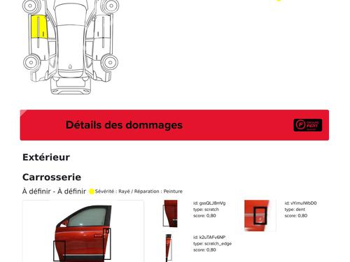 Left front door RENAULT TWINGO III (BCM_, BCA_) 1.0 SCe 70 | BP31378789C2 