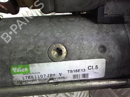 Used Starter PEUGEOT 207 (WA_, WC_) 1.6 HDi (109 hp) 23050229