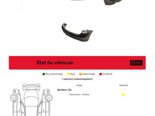 Rear bumper CITROËN XSARA PICASSO (N68) 1.6 HDi | BP29242761C8 