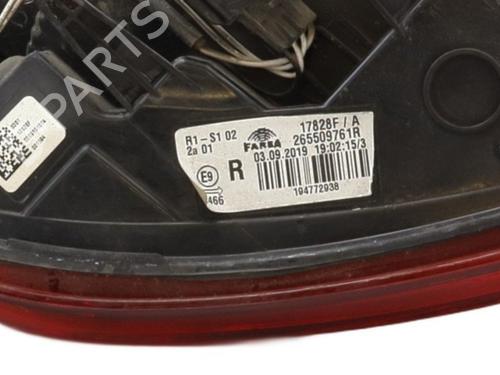 Right taillight RENAULT CLIO V (B7_) 1.5 Blue dCi 85 (B7AG) | BP31051934C35 