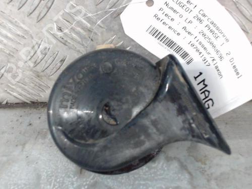 Used Horn PEUGEOT 206 Hatchback (2A/C) 2.0 HDI 90 (90 hp) 26737721