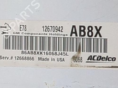 Engine control unit (ECU) OPEL CORSA E (X15) 1.4 Turbo (08, 68) | BP37637199M57 - Image 2