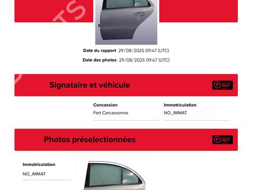 Left rear door MERCEDES-BENZ E-CLASS (W211) E 280 CDI (211.020) | BP28353700C4 